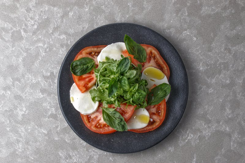 Caprese Panini with fresh mozzarella and basil